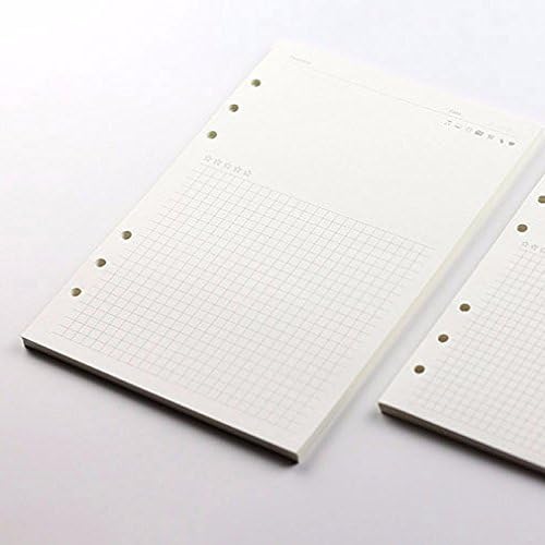 A6 "Diary" Planner Diary Insert Refill Schedule Organiser 50 Sheets Note Paper