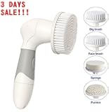 FLYMEI Body and Face Cleansing System Replacement Brush Heads