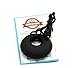 Baby Teething Necklace - Best Teether Necklace for Nursing Moms. Organic, BPA free, Silicone, Natural Teether Ring Donut Pendant for mom to wear. Black. 100% Satisfaction Guaranteed
