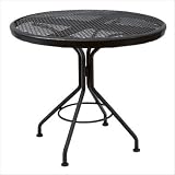 Woodard 2801 Mesh Top Contract Round Bistro Table