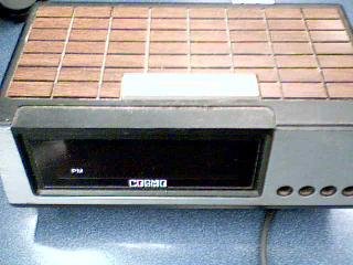 Cosmo Time Corp. Cosmo Model No:E-501 Electronic LED Alarm Clock