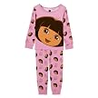 Toddler Girls' 2-piece Dora Big Face PJ Set - Pink