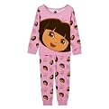 Toddler Girls' 2-piece Dora Big Face PJ Set - Pink
