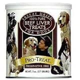 Gimborn Pro-Treat Freeze Dried Beef Liver Training Treats for Dogs