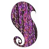Bella Via Hair Glitz Beautiful Extensions 3D Fusia