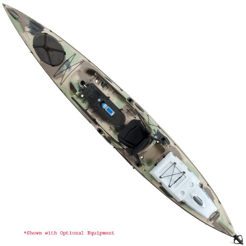 Ocean Kayak Trident Ultra 4.7 Angler SitonTop Fishing KayakCamo On