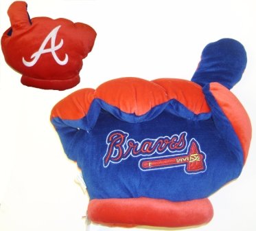 Atlanta Braves Officially Licensed Plush Fan Finger Atlanta Braves Officially Licensed Plush Fan Finger