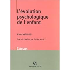 L'�volution psychologique de l'enfant