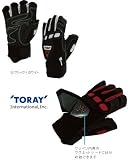 東レ （TORAY） マグネット グローブ トーナメントモデル IS-009 [ブラック×ホワイト：Lサイズ] TORAY