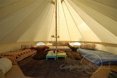 5m Bell Tent with Separate Groundsheet