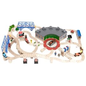 Thomas & Friends Wooden Railway - Roundhouse Set