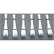 Kristina Stainless Steel Kitchen Accessories Cutlery Fork Set of 6