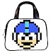 Photo Handbag (Two Sides) of Vintage Retro Megaman (Mega Man) Mask Sprite Graphic