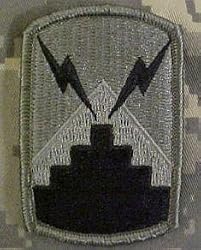 7th Signal Brigade ACU Patch Foliage Green