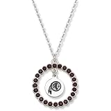 LogoArt Washington Redskins Crystal Necklace