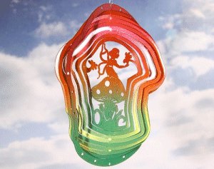 Cover image : Medium EyCatchers Wind Spinner Coral Blend Fairy Land