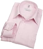 Geoffrey Beene Mens Point Collar Full Cut Sateen Woven Shirt