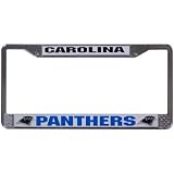 Carolina Panthers Metal License Plate Frame