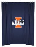 Illinois Fighting Illini Shower Curtain (72x72) NCAA
