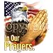 In Our Prayers-Eagle Adult T-Shirt