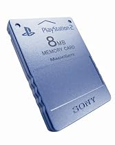 Official Sony PlayStation 2 Memory Card 8MB (Aqua)