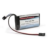 1350mAh 2-Cell 2S 7.4V Pro Lite RX Receiver LiPo THP13502SPLRX