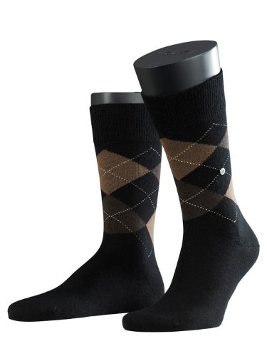 Burlington Org 156 WO SO 21182 Herren Socken, Gr. 40-46, Schwarz (black 3001 ) Preisvergleich