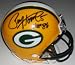 Paul Hornung Autographed/Hand Signed Green Bay Packers Mini Helmet with HOF 86 Inscription
