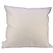 HOSL three colorful feather Cotton Linen Square Throw Pillow Case Decorative Cushion Cover Pillowcase for Sofa Feathers 17.317.3 Inch(44CM44CM)