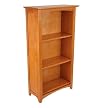 Avalon 3 Shelf Bookcase - Honey