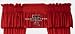 Texas Tech Red Raiders Coordinating Valance for the Locker Room or Sidelines Collection by Kentex