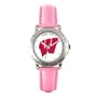 Wisconsin Badgers NCAA Ladies "Player Series" Watch (Pink)