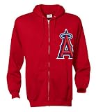 Men's Los Angeles Angels 'Last Second Shot' Full Zip Hooded Jacket