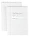 Tops Docket Wirebound Writing Pad, 8 1/2in. x 11 3/4in., White