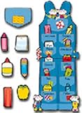 Overalls Job Set,3 1/2' Tall,10 Pockets,33 AST School Tools (CPBCD1763) Category: Bulletin Accessories