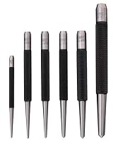 Starrett S117PC 5 Piece 1/16-Inch to 5/32-Inch Center Punch Assortment in Plastic Case