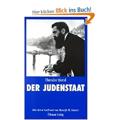 Der Judenstaat. Versuch einer modernen L�sung der Judenfrage - 1896.