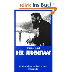 Der Judenstaat. Versuch einer modernen L�sung der Judenfrage - 1896.