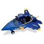 National Products 12V Battery Operated F-22 Raptor Blue Angels Fighter Jet