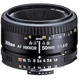 Nikon 50mm f/1.8D AF Nikkor Lens for Nikon Digital SLR Cameras