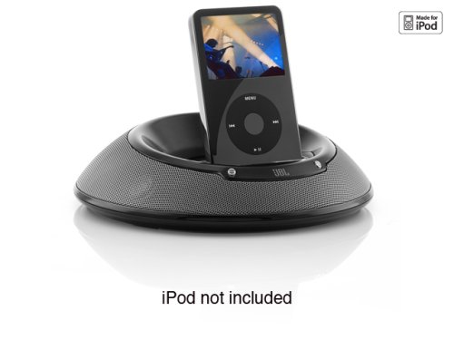 JBL OS3P2BLKV On Stage III Speaker Dock Loudspeaker for iPod, iPod Touch, iPod Nano, iPod Mini (Black)