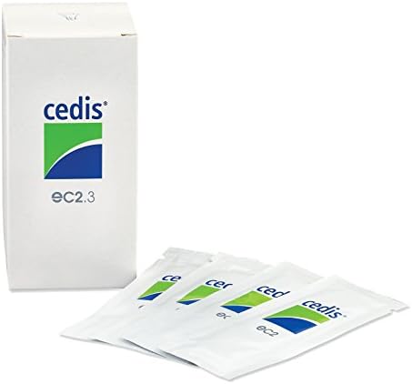 Cedis Single Wipes - 50 Pieces (2 X 25) - for Earmolds and Hearing Aids - by Cedis Germany