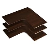Easy Track RS3003-T Corner Shelves, Truffle, 3-Pack