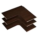 Easy Track RS3003-T Corner Shelves, Truffle, 3-Pack