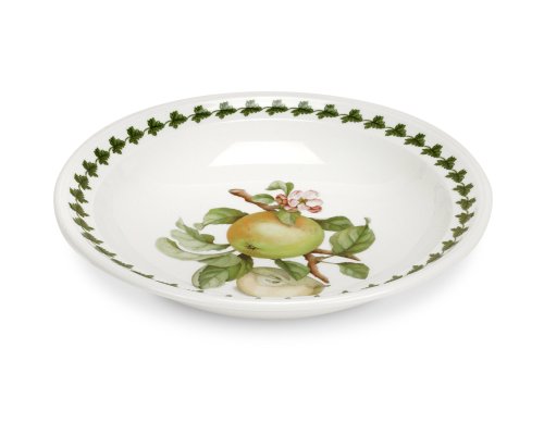 Portmeirion Apple Harvest 8-Inch Low Serving Pasta Bowl, Set of 6