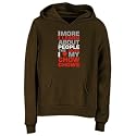 Sweatshirt Woman Brown " The More I Learn About People The More I Love My Chow Chows " Dog