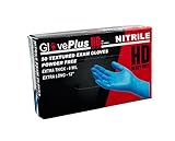 UPC 697383403643 product image for Ammex GPNHD GlovePlus Heavy Duty Blue Nitrile Glove, Medical Exam, Latex Free, D | upcitemdb.com