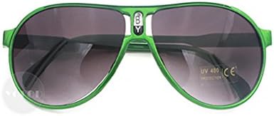 GMAT Fashion Style Classic Aviator Polarized Drving Sunglasses For Kids Green Frame