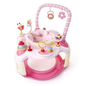 Bright Starts Bounce-A-Bout Activity Center, Pink, Style May Vary