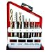 Neiko 10-Piece Alloy Screw Extractor Solid Cobalt Left Hand Drill Bits Set
